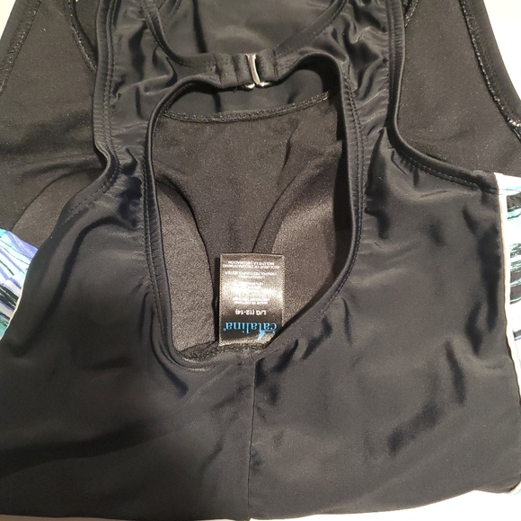 (2) 1 piece Swimsuits.  size Lg. 12-14 - Picture 3 of 10